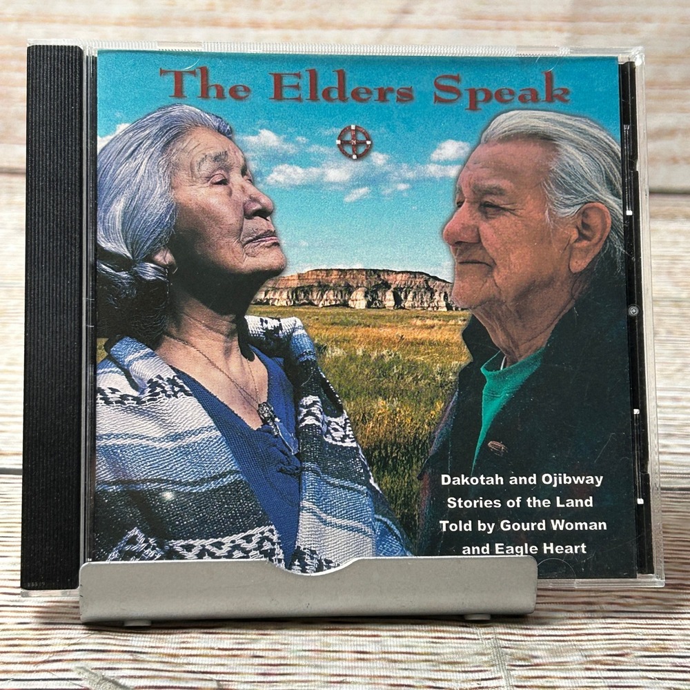 The Elders Speak CD Dakotah Ojibway Stories Gourd Woman Eagle Heart Makoche 1999